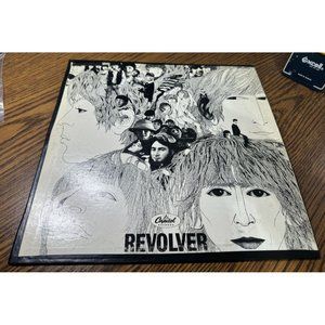 Capital Records Beatles LP Revolver Paper Sleeve Album Record Cover